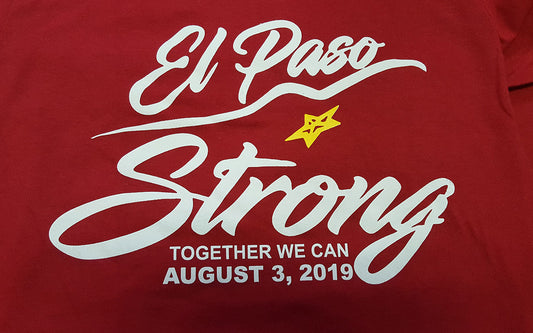 El Paso Strong T-Shirt - Script 2 Color